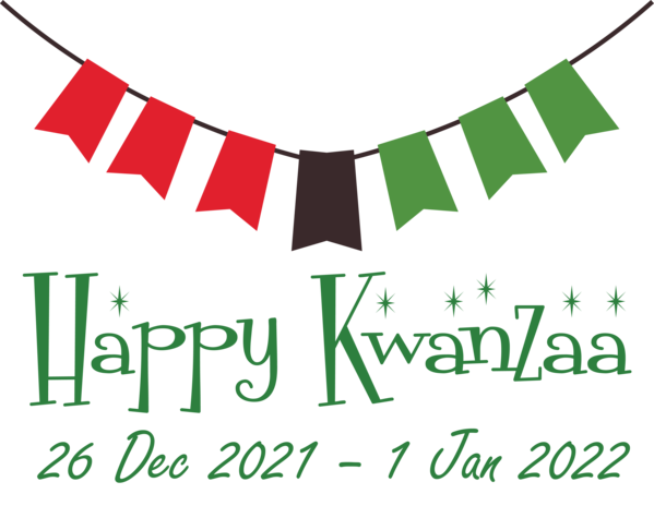 Transparent Kwanzaa Logo Renesmee Design for Happy Kwanzaa for Kwanzaa