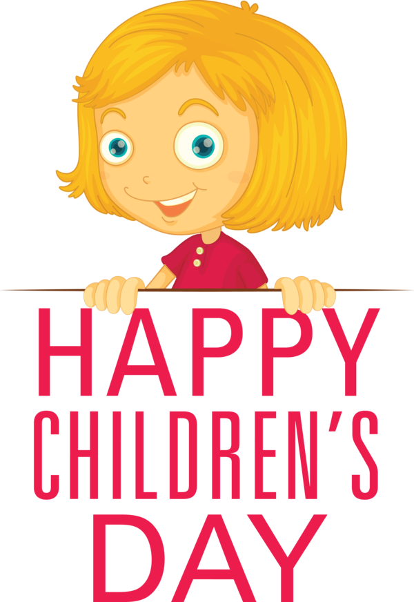 Transparent International Children's Day Human Hairstyle for Children's Day for International Childrens Day