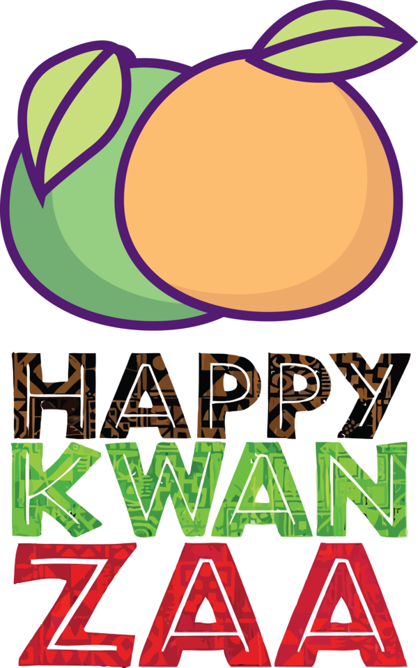 Transparent Kwanzaa Design Logo Line for Happy Kwanzaa for Kwanzaa