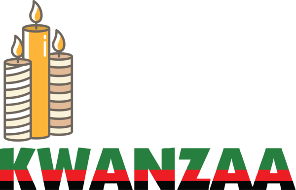 Transparent Kwanzaa Vitruvian Man Logo Design for Happy Kwanzaa for Kwanzaa