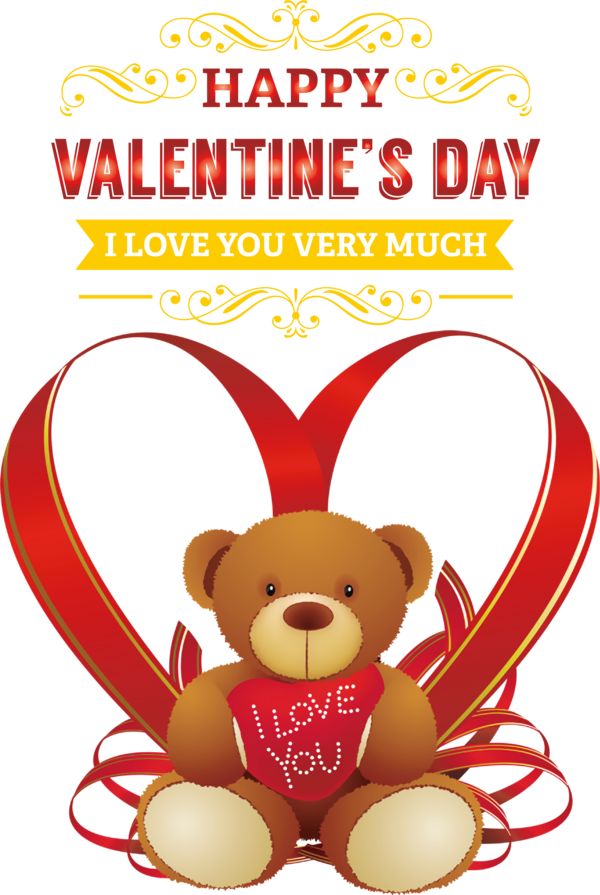 Transparent Valentine's Day Bears Teddy bear White Teddy Bear for Teddy Bear for Valentines Day