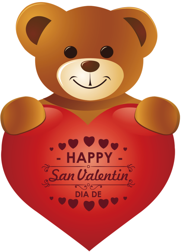 Transparent Valentine's Day Bears Teddy bear Heart for Teddy Bear for Valentines Day