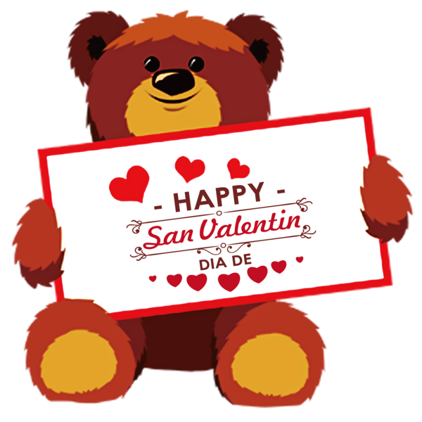 Transparent Valentine's Day Christmas Day Valentine's Day Bauble for Teddy Bear for Valentines Day