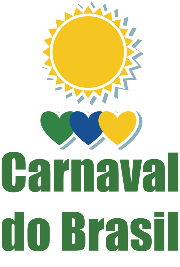 Transparent Brazilian Carnival yellow - m Human Logo for Carnaval for Brazilian Carnival