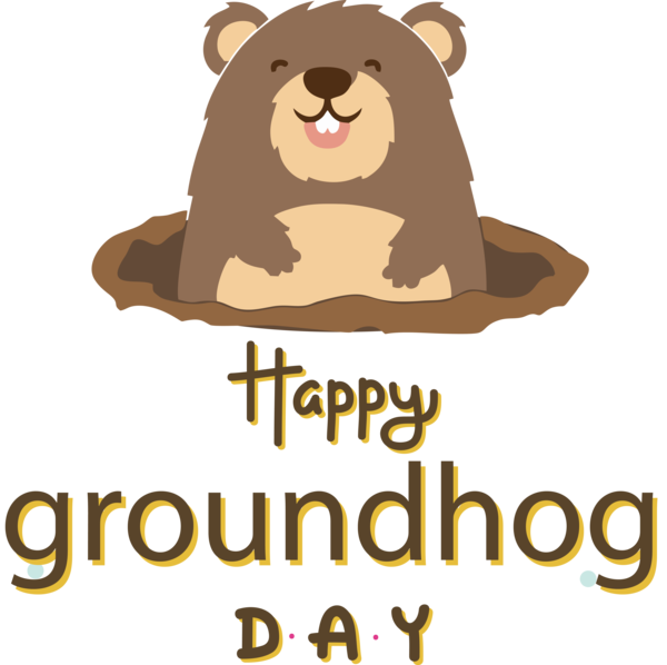 Transparent Groundhog Day Lion Logo Cartoon for Groundhog for Groundhog Day