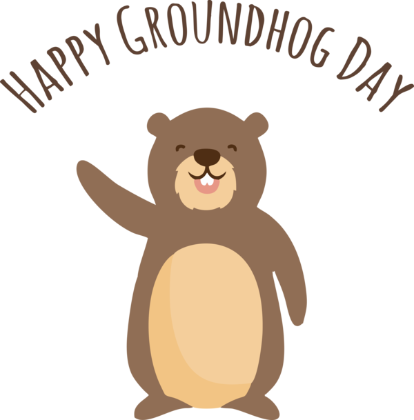 Transparent Groundhog Day Dog Puppy Squirrels for Groundhog for Groundhog Day