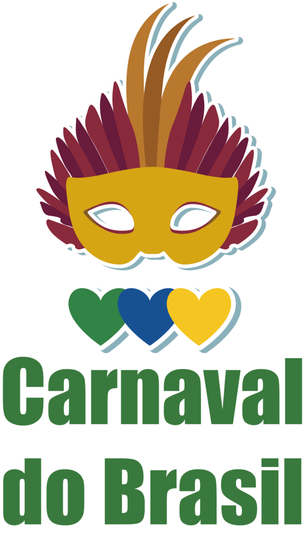 Transparent Brazilian Carnival Logo Flower Cartoon for Carnaval for Brazilian Carnival