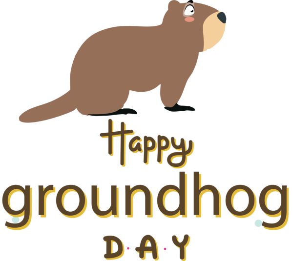 Transparent Groundhog Day Rodents Dog Cat-like for Groundhog for Groundhog Day
