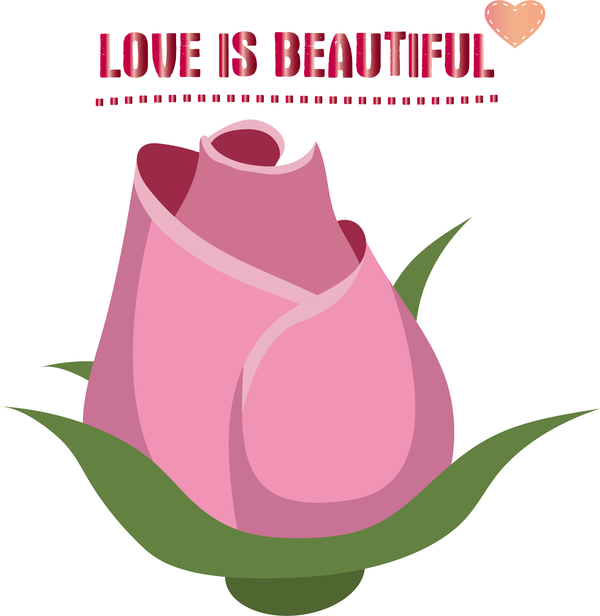 Transparent Valentine's Day Flower Design Rose for Valentines for Valentines Day