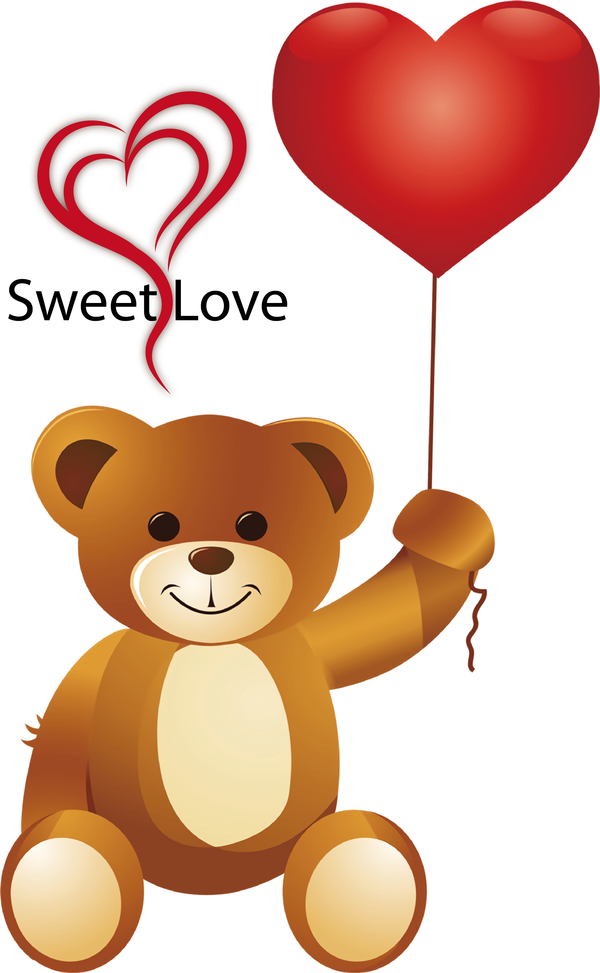 Transparent Valentine's Day Bears Teddy Bear Balloon Teddy bear for Valentines Day Quotes for Valentines Day