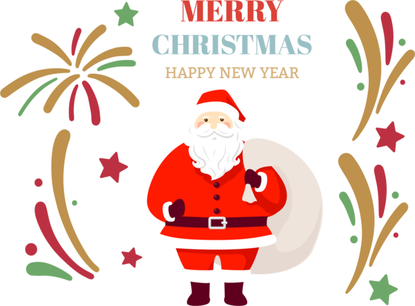 Transparent Christmas Zwarte Piet Santa Claus Christmas Day for Merry Christmas for Christmas