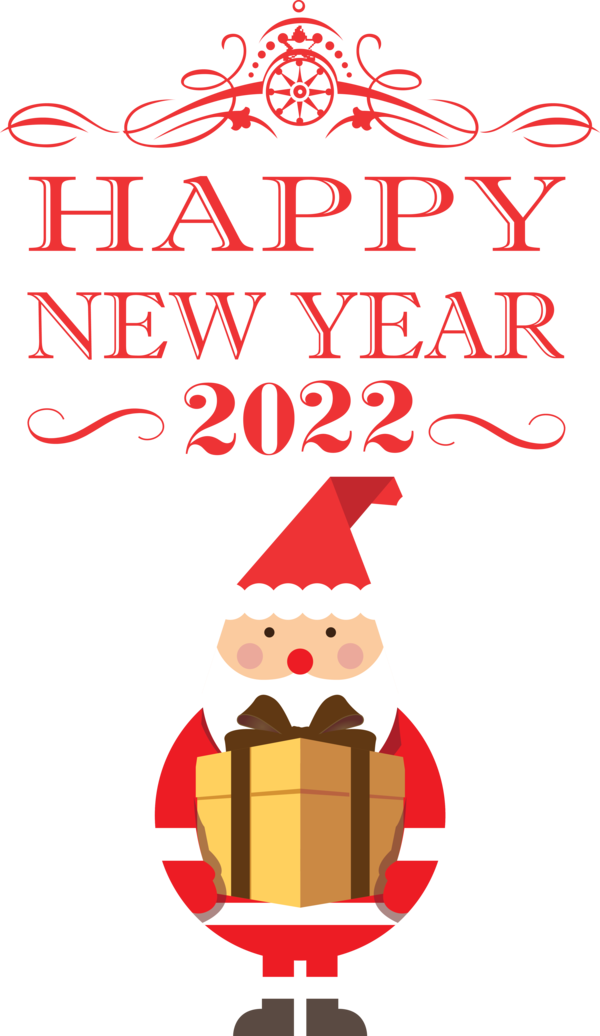 Transparent New Year Admiral Group Christmas Day Gift for Happy New Year 2022 for New Year