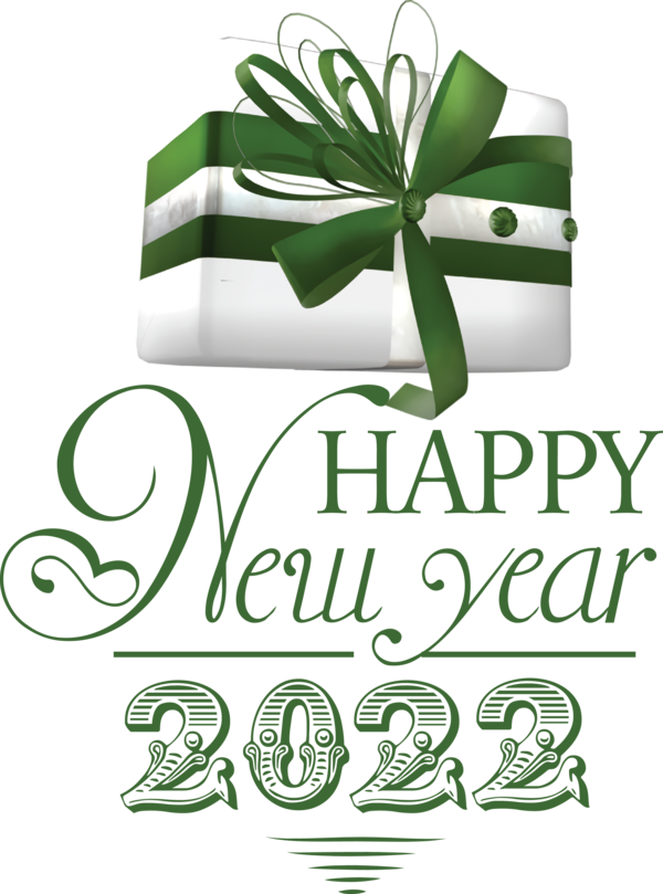 Transparent New Year Design Logo Leaf for Happy New Year 2022 for New Year