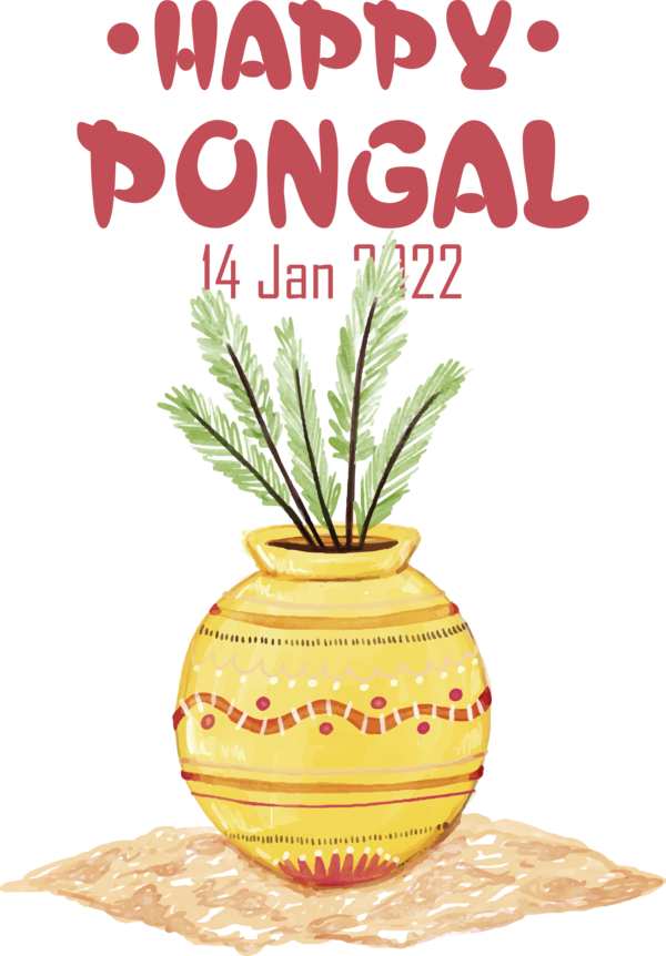 Transparent Pongal Pongal Festival Onam for Thai Pongal for Pongal