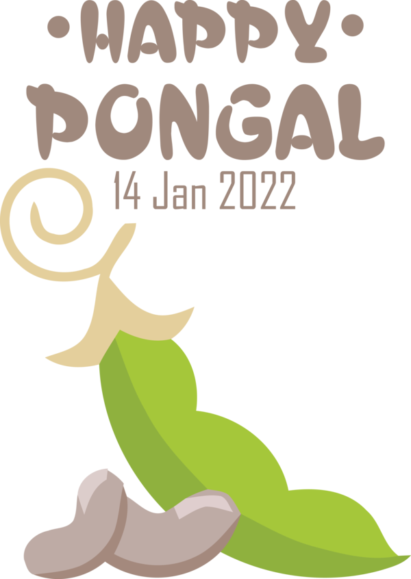Transparent Pongal Leaf Logo Cartoon for Thai Pongal for Pongal