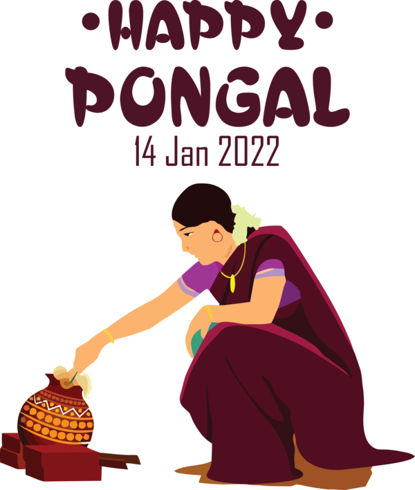 Transparent Pongal Pongal Mattu Pongal Festival for Thai Pongal for Pongal
