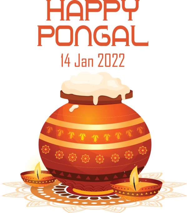 Transparent Pongal Pongal Mattu Pongal Makar Sankranti for Thai Pongal for Pongal