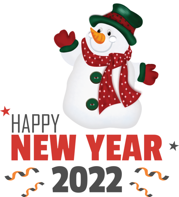 Transparent New Year Smiley Emoticon Emoji for Happy New Year 2022 for New Year