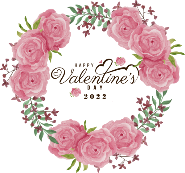 Transparent Valentine's Day Flower Floral design Rose for Rose for Valentines Day