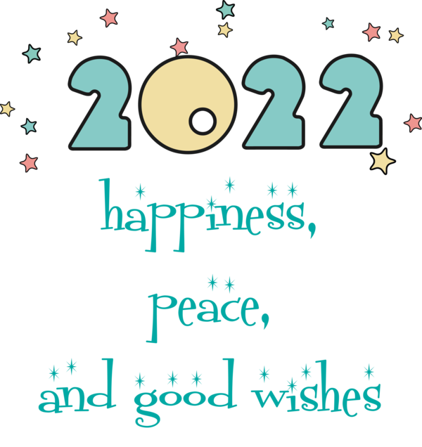 Transparent New Year Human Cupcake Cartoon for Happy New Year 2022 for New Year