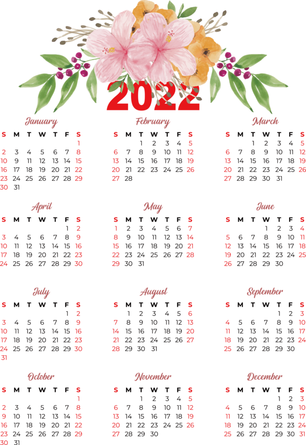 Transparent New Year calendar Islamic calendar 2022 for Printable 2022 Calendar for New Year