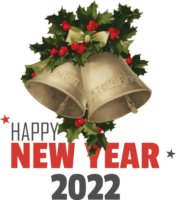Transparent New Year Christmas Day Christmas card Greeting Card for Happy New Year 2022 for New Year