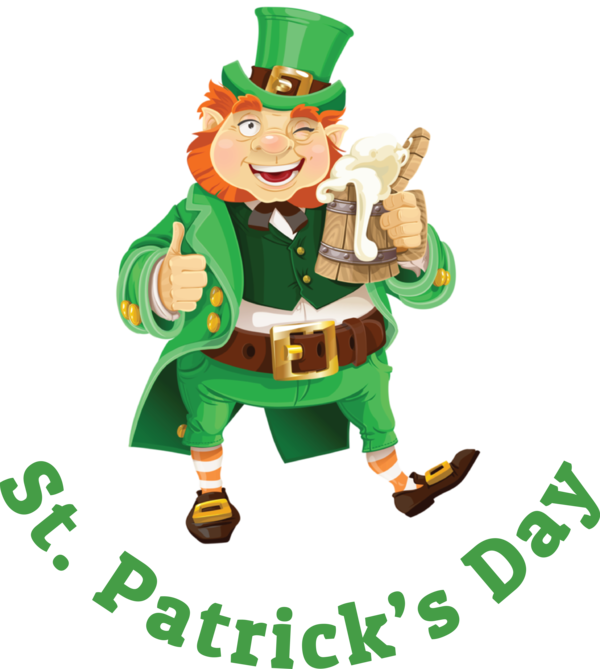 Transparent St. Patrick's Day Leprechaun St. Patrick's Day Royalty-free for Saint Patrick for St Patricks Day