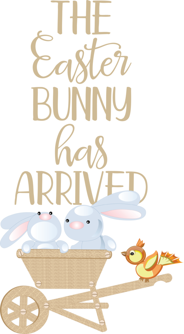 Transparent Easter Cartoon Home accessories Design for Easter Bunny for Easter