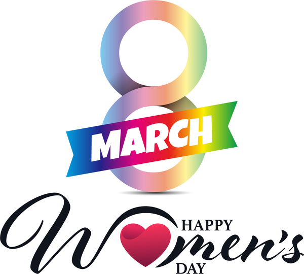 Transparent International Women's Day Logo Design Line for Women's Day for International Womens Day