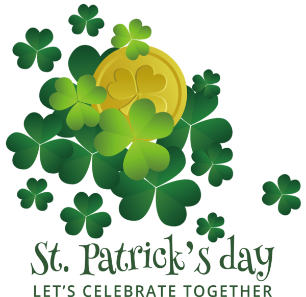 Transparent St. Patrick's Day Shamrock St. Patrick's Day Icon for Saint Patrick for St Patricks Day