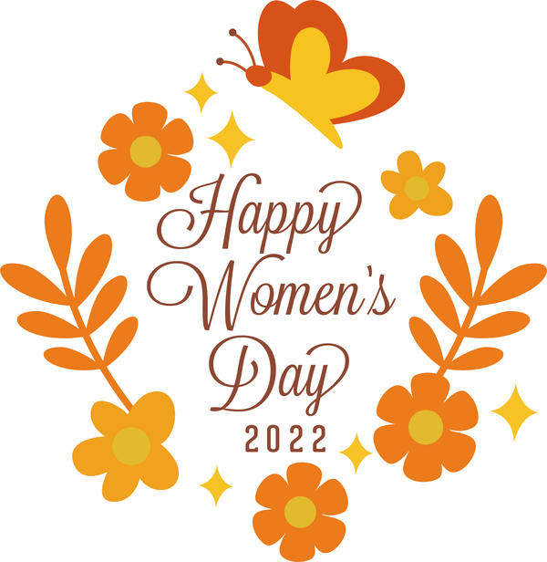 Transparent International Women's Day Painting Design Line for Women's Day for International Womens Day