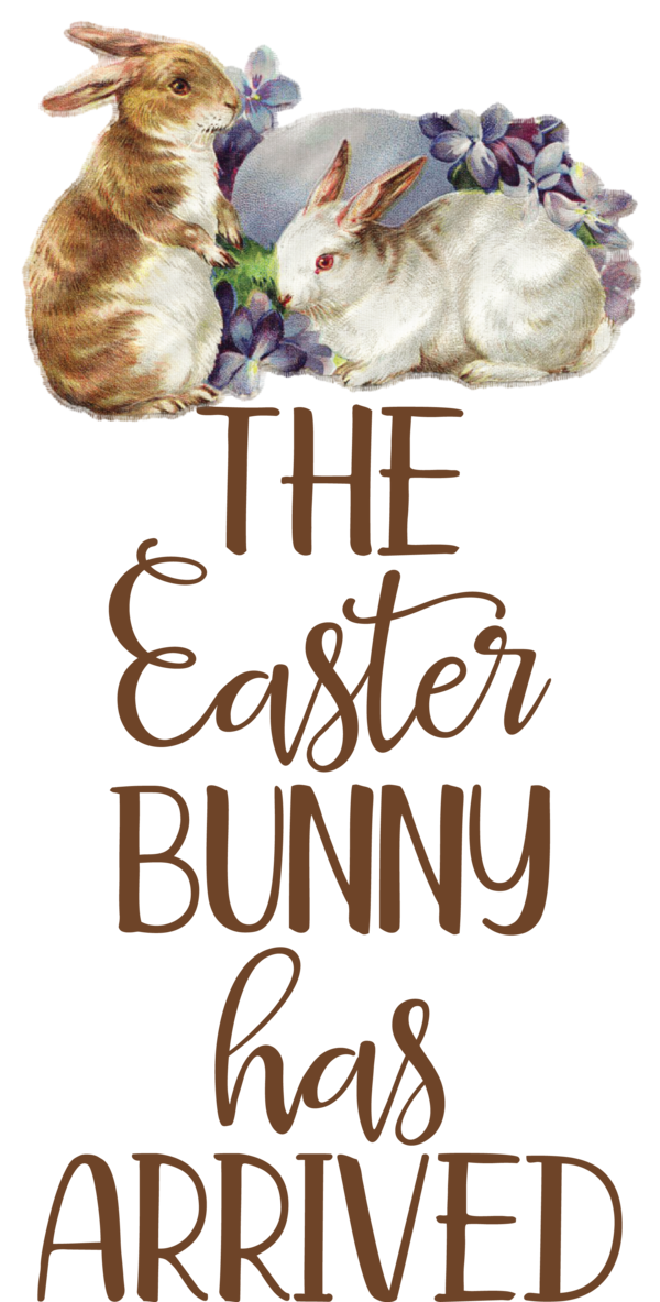 Transparent Easter Font Meter for Easter Bunny for Easter