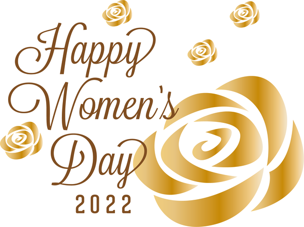 Transparent International Women's Day Logo Flower for Women's Day for International Womens Day