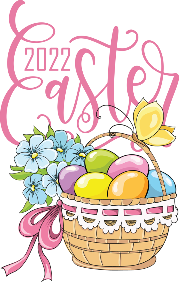 Transparent Easter Basket Easter Basket Drawing for Easter Day for Easter