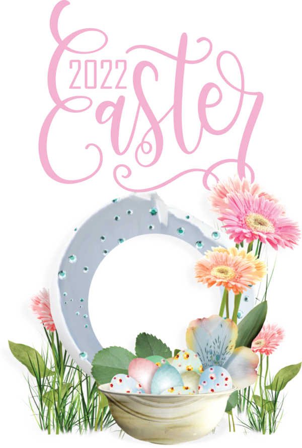 Transparent Easter Drawing Painting Design for Easter Day for Easter