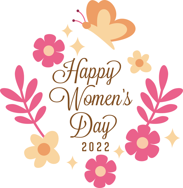 Transparent International Women's Day Design Painting Drawing for Women's Day for International Womens Day