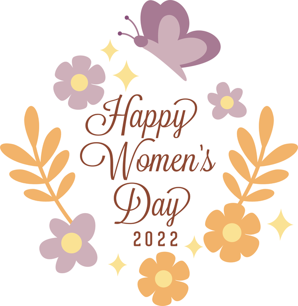 Transparent International Women's Day Design Poster Painting for Women's Day for International Womens Day