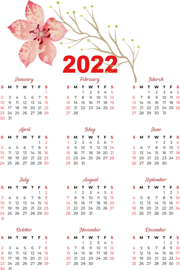 Transparent New Year calendar Islamic calendar Calendar year for Printable 2022 Calendar for New Year