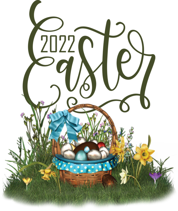 Transparent Easter Desktop Computer Gift Basket Basket for Easter Day for Easter