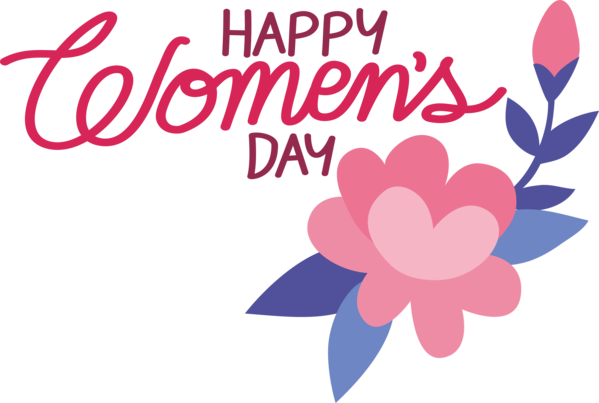 Transparent International Women's Day Cut flowers Design Floral design for Women's Day for International Womens Day
