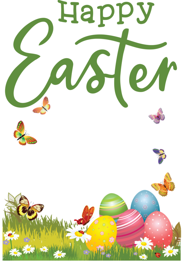 Transparent Easter LON:0JJW Cartoon Easter egg for Easter Day for Easter