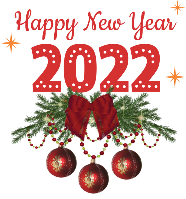 Transparent New Year Bauble Christmas Day Christmas Tree for Happy New Year 2022 for New Year
