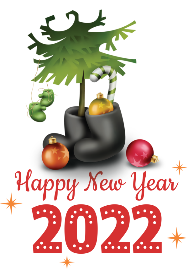 Transparent New Year Natural food Bauble Vegetable for Happy New Year 2022 for New Year