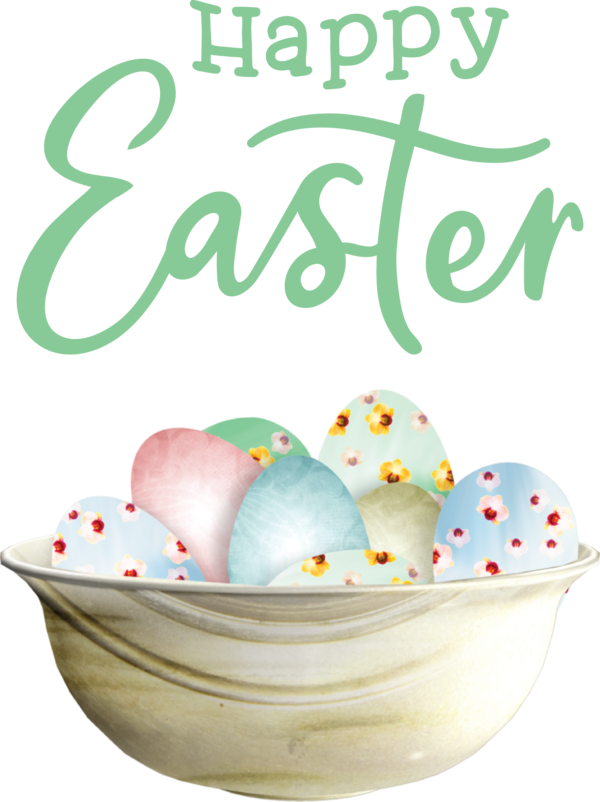 Transparent Easter Baking Egg Design for Easter Day for Easter