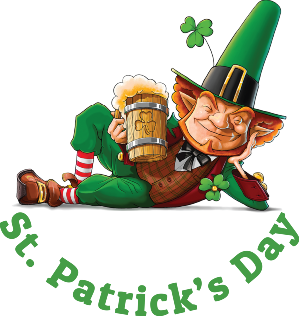Transparent St. Patrick's Day Ireland Leprechaun Irish people for Saint Patrick for St Patricks Day
