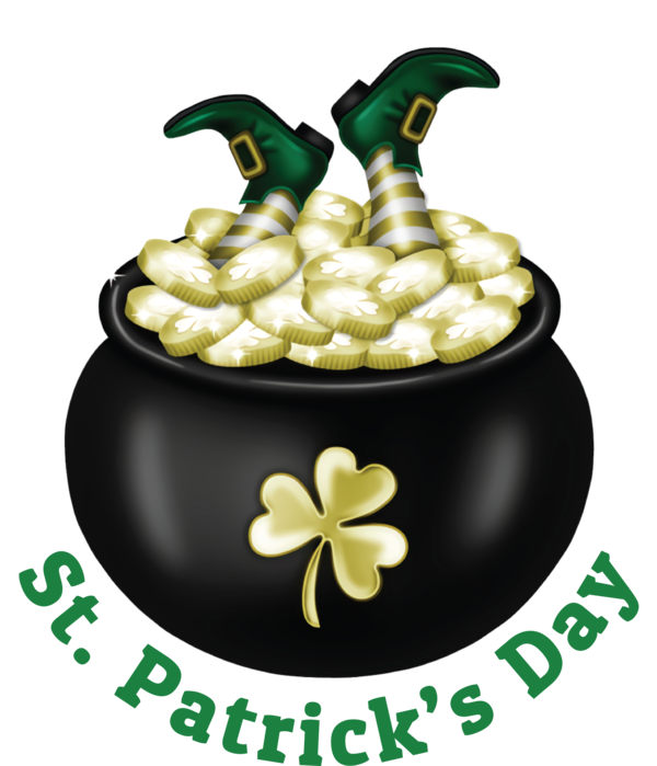 Transparent St. Patrick's Day Gold coin FIFA 17 Coin for Saint Patrick for St Patricks Day