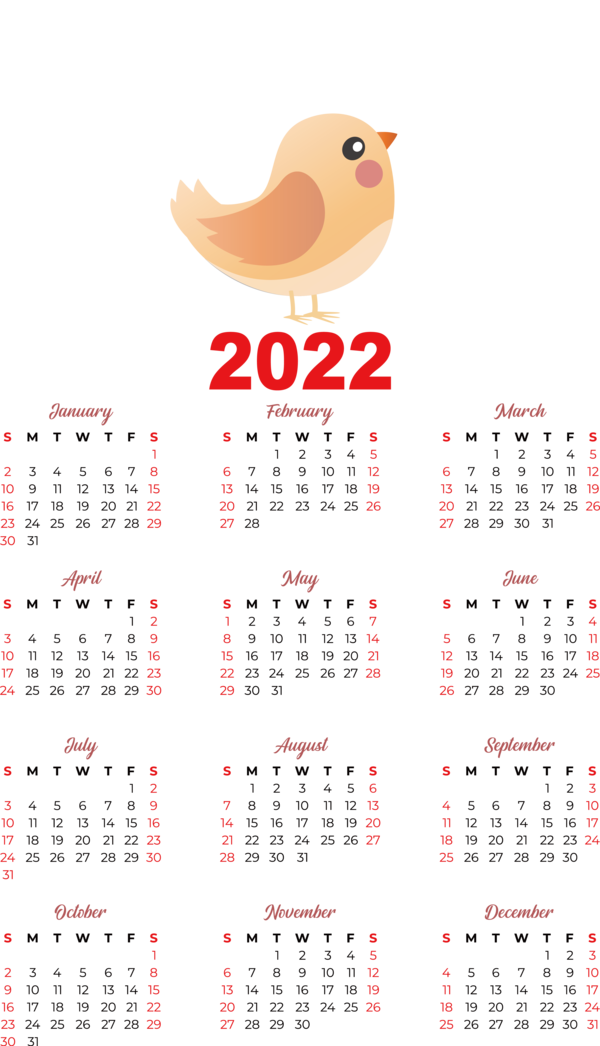 Transparent New Year calendar Calendar Month for Printable 2022 Calendar for New Year