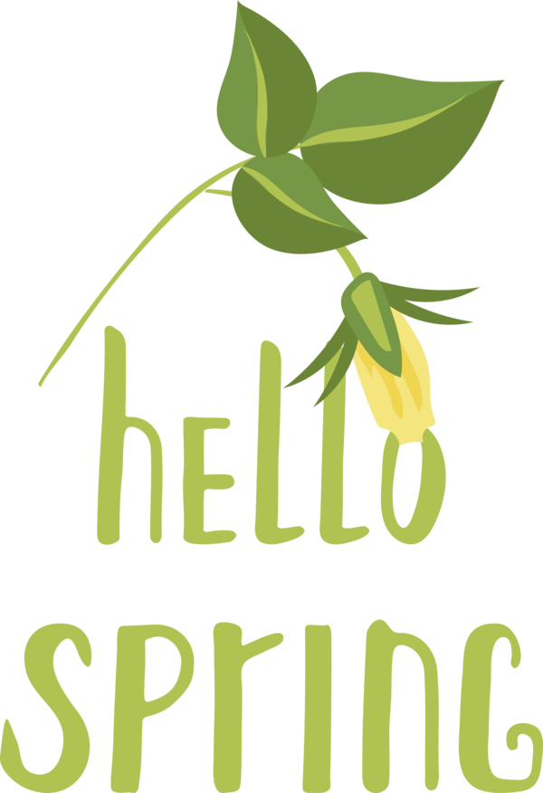 Transparent nature Leaf Plant stem Logo for Spring for Nature
