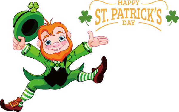 Transparent St. Patrick's Day Leprechaun St. Patrick's Day Shamrock for Leprechaun for St Patricks Day