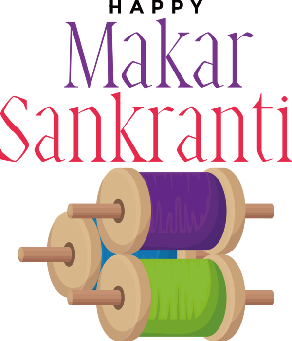 Transparent Makar Sankranti Line Design Meter for Happy Makar Sankranti for Makar Sankranti